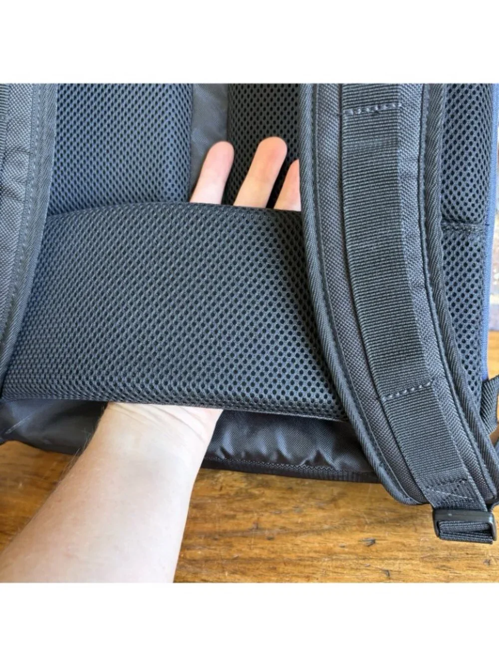 EBags Blue Medium Backpack Unisex Adults Zip Closure with Outer Pockets Travel